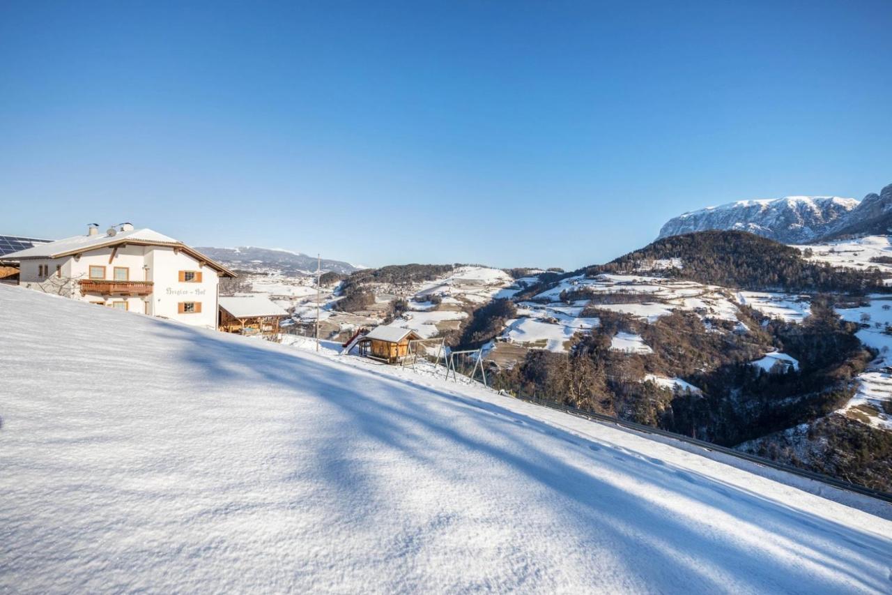 Wohnung Schlern Heigler Hof Collepietra  Εξωτερικό φωτογραφία