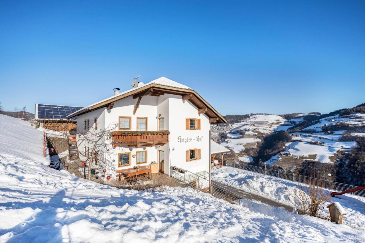 Wohnung Schlern Heigler Hof Collepietra  Εξωτερικό φωτογραφία